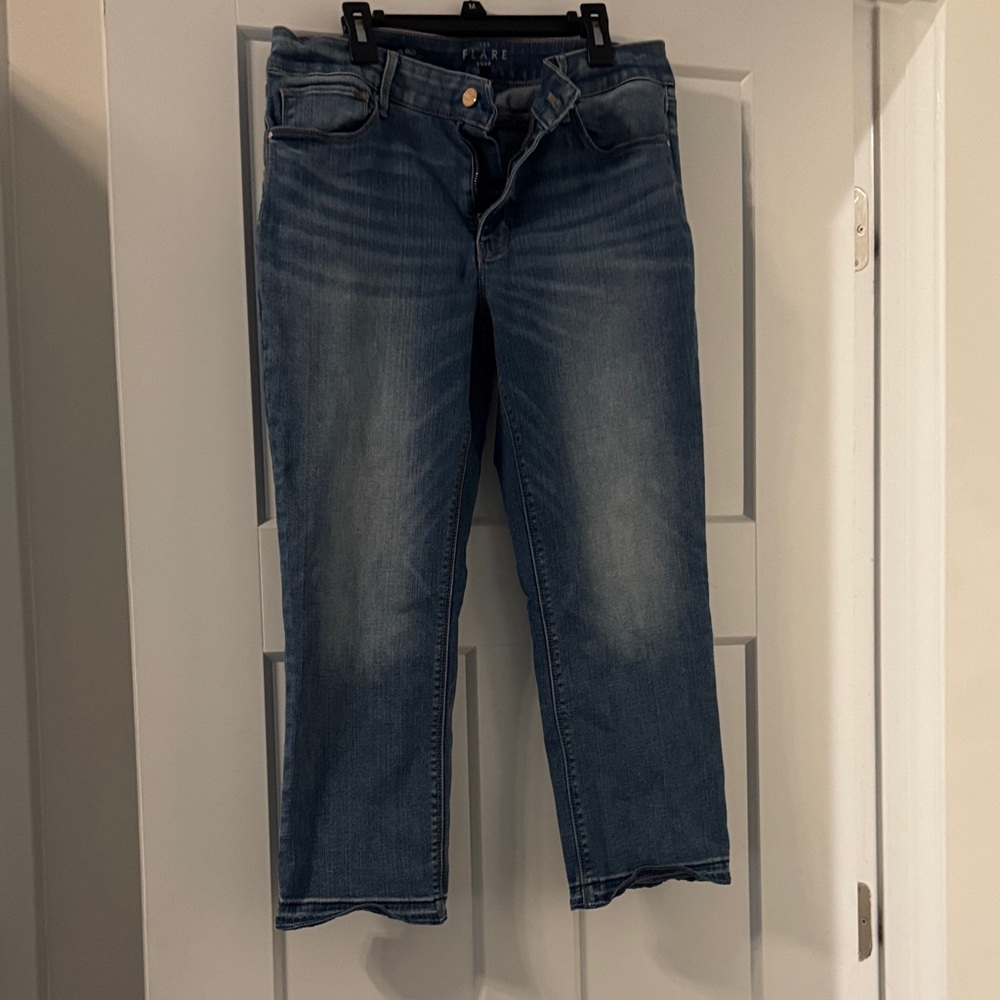 White House Black Market Blue Ankle Jeans